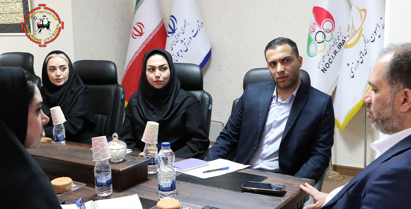 نشست هیأت رئیسه انجمن سومو با مقامات فدراسیون
